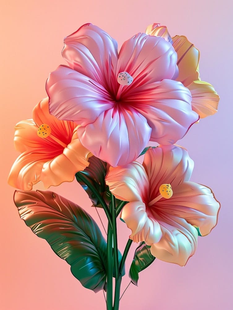 Dreamy Inflatable Flowers Hibiscus 5