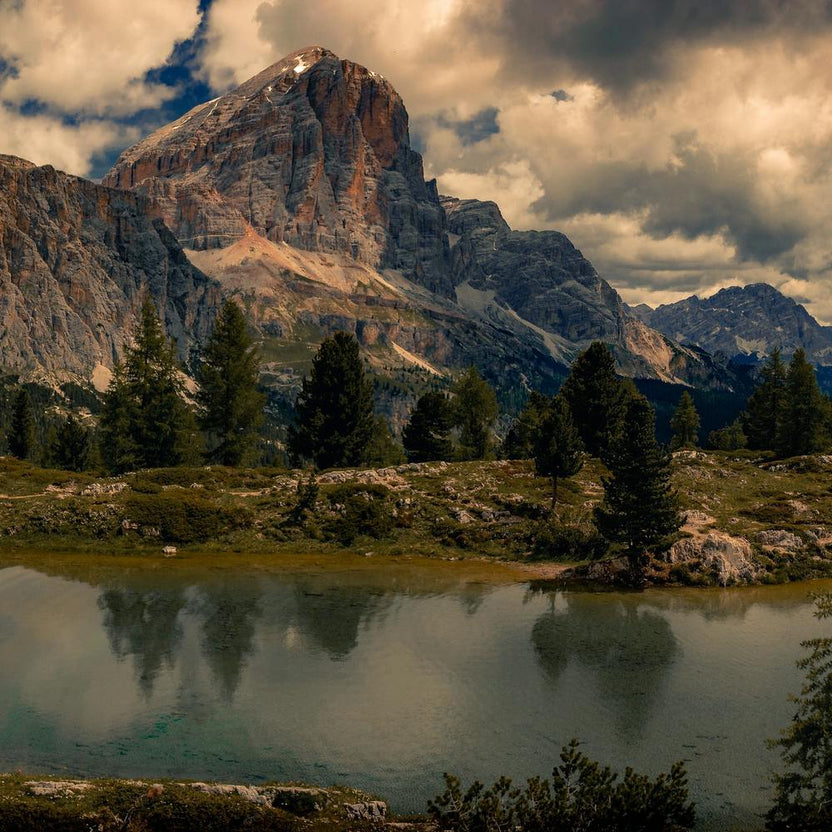 Dolomite Mountain Lake