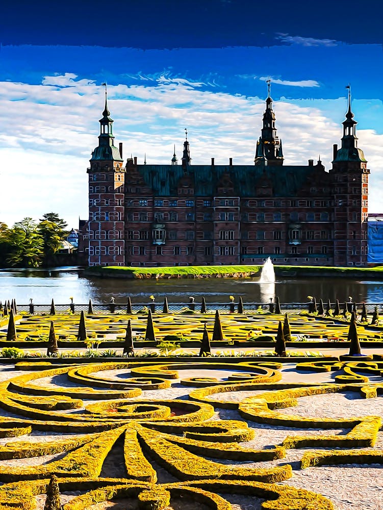 Denmark, Zealand, Hillerod, Exterior