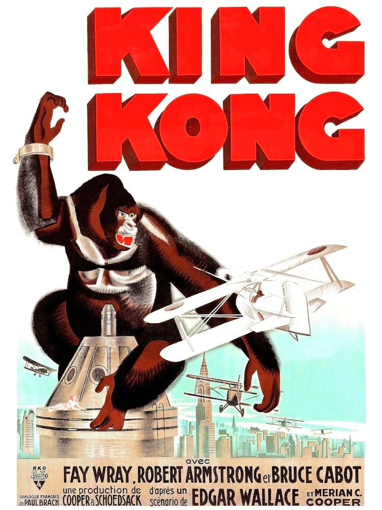 King Kong Movie Poster