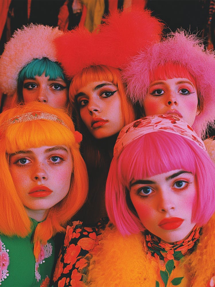 Funny Hippie Girls