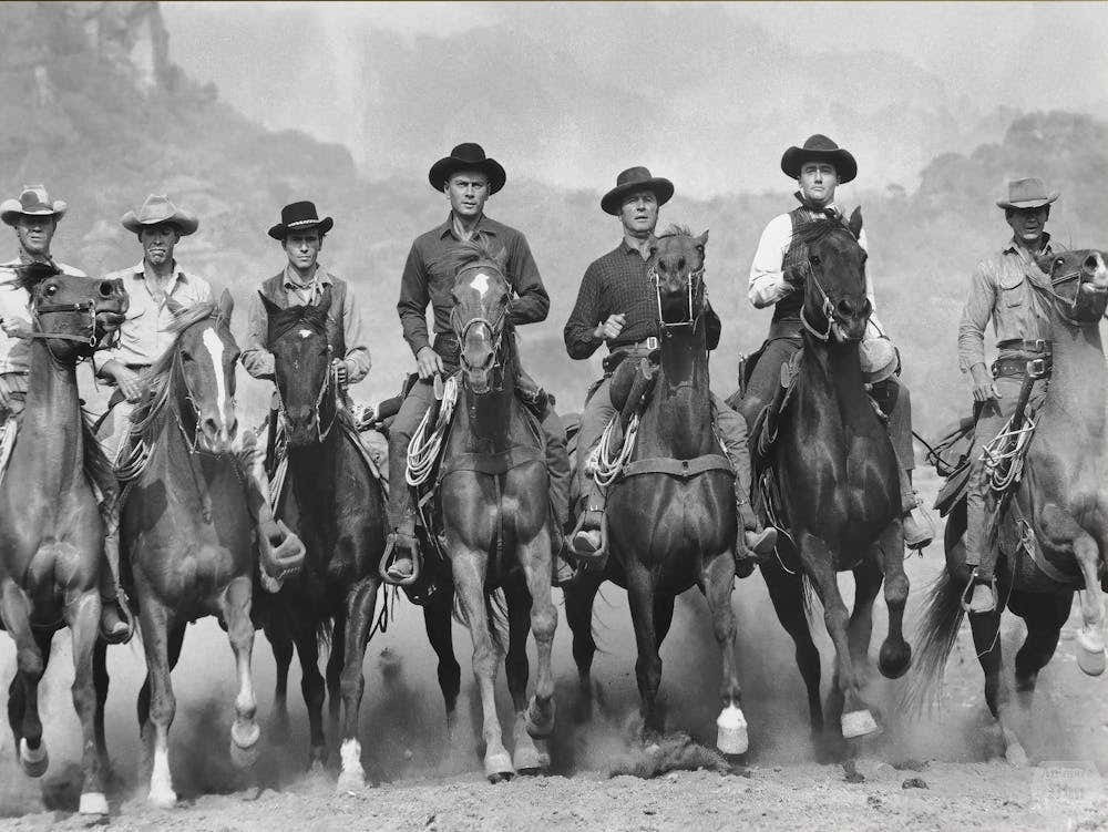 The Magnificent Seven 1960 Horseback