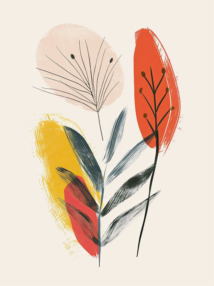 Starlit Reflections Mid Century Style