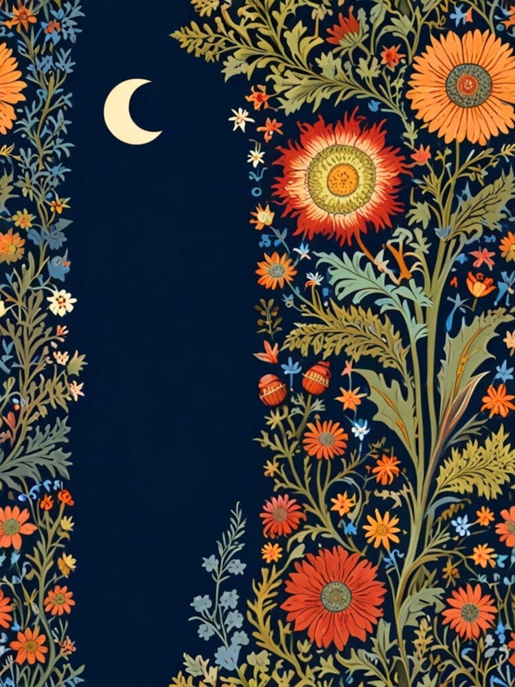 William Morris Floral Pattern 8