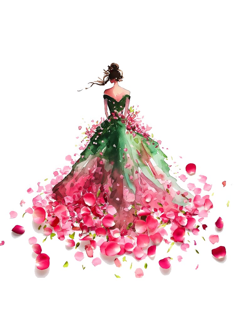 Girl In A Dress