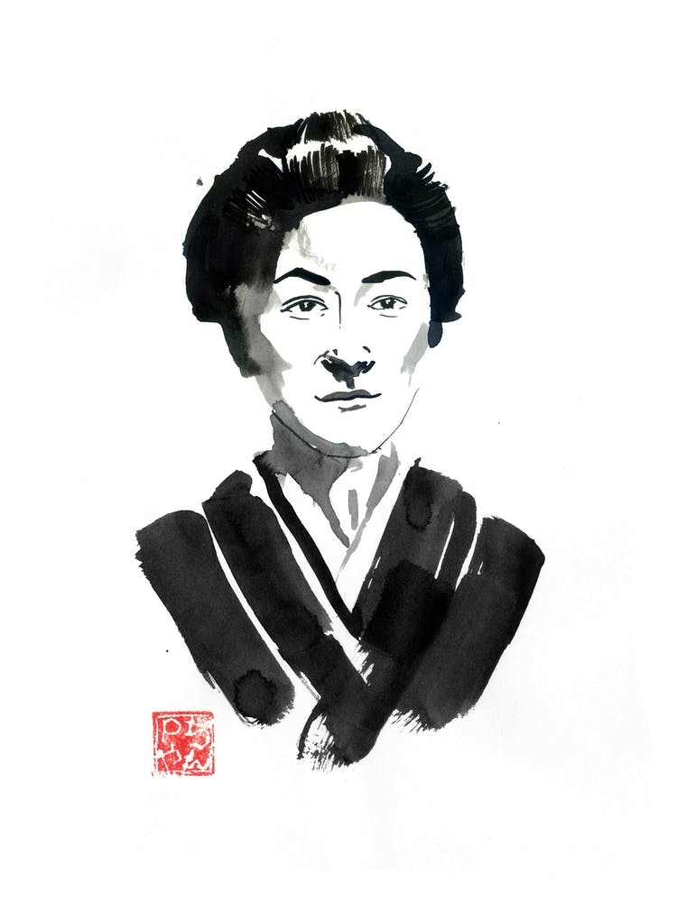 Woman In Edo