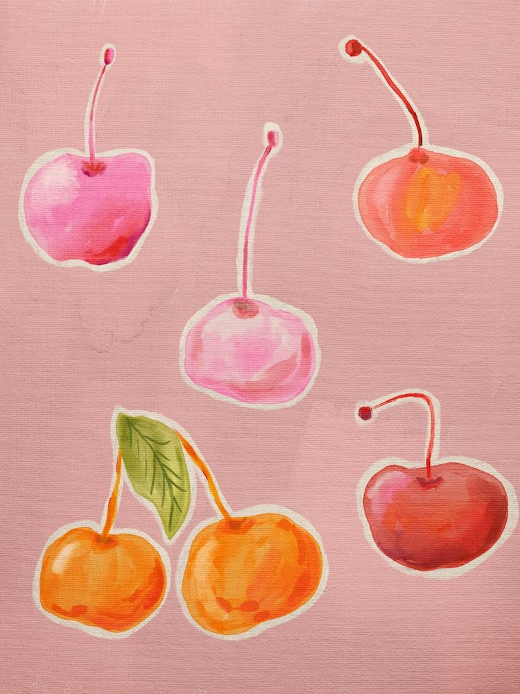 Colorful Cherries