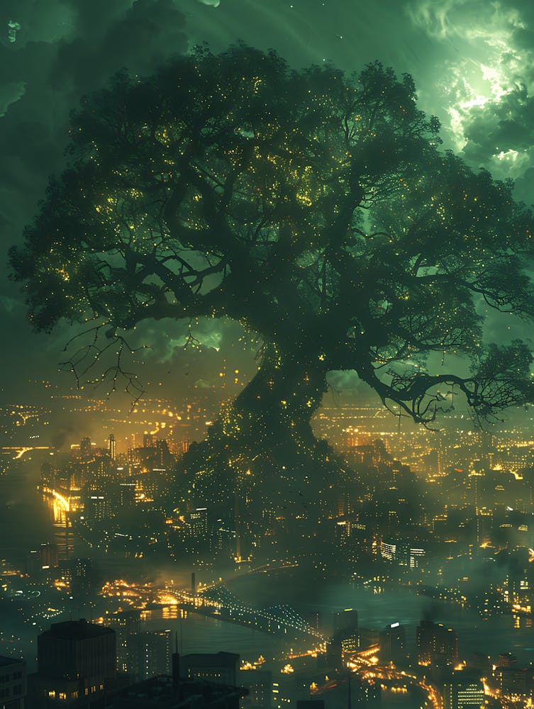 Whimsical Tree In The City 7