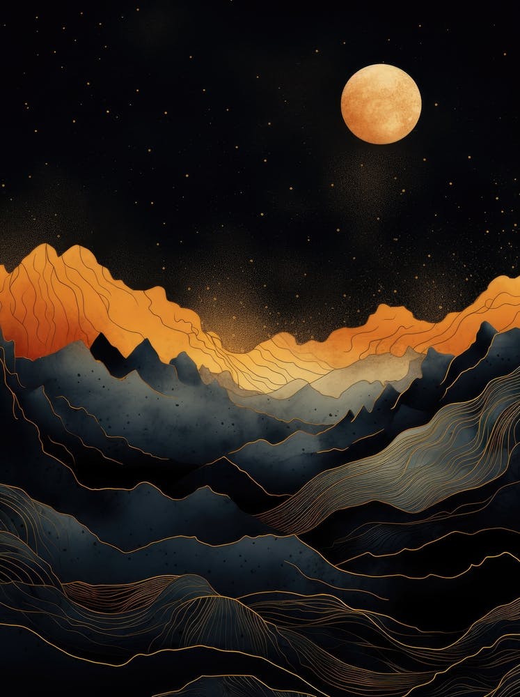 Moonlight In The Mountains 3