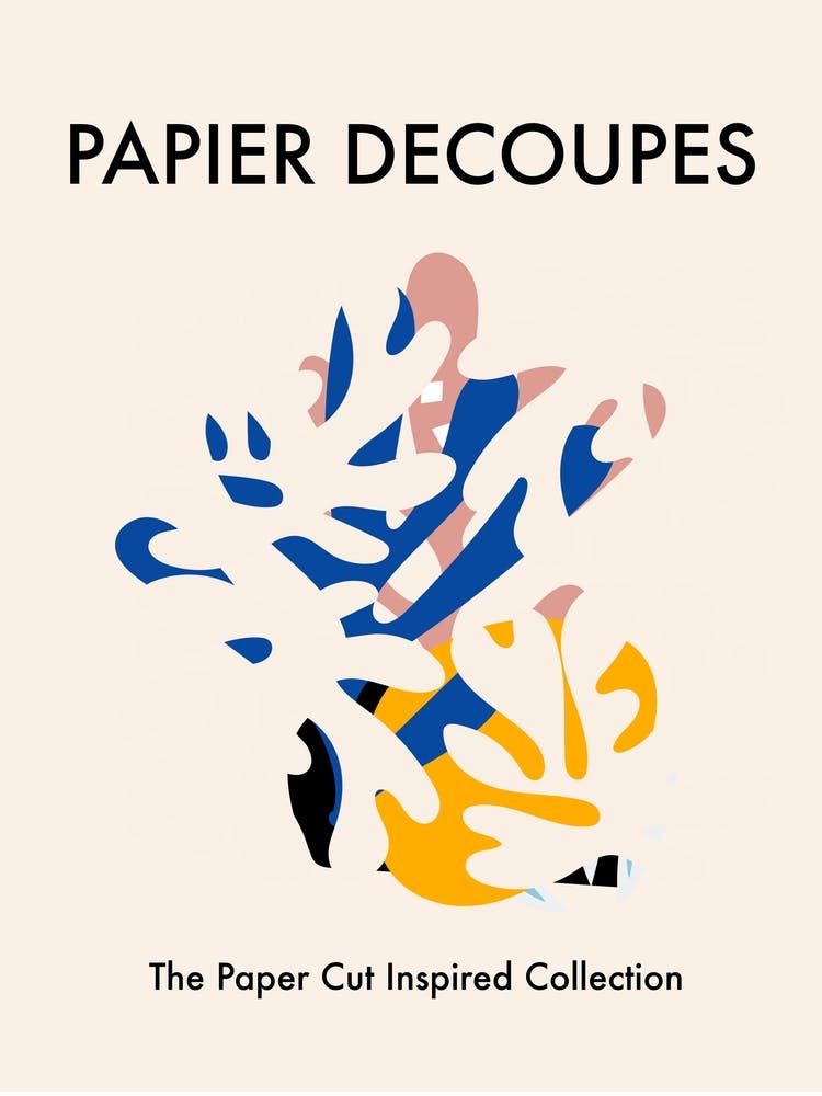 Papiers Paper Cut Multicolour