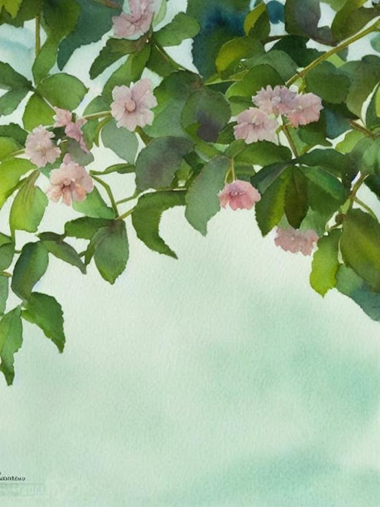 Stylophora Storybook Watercolour