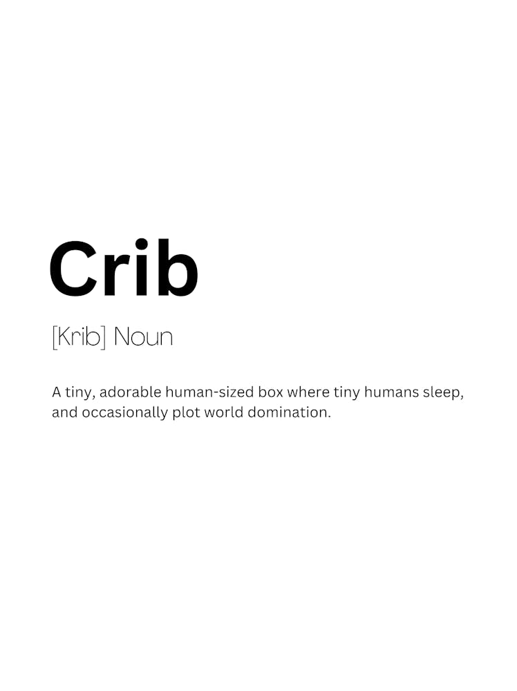 Crib Definition Meaning 1