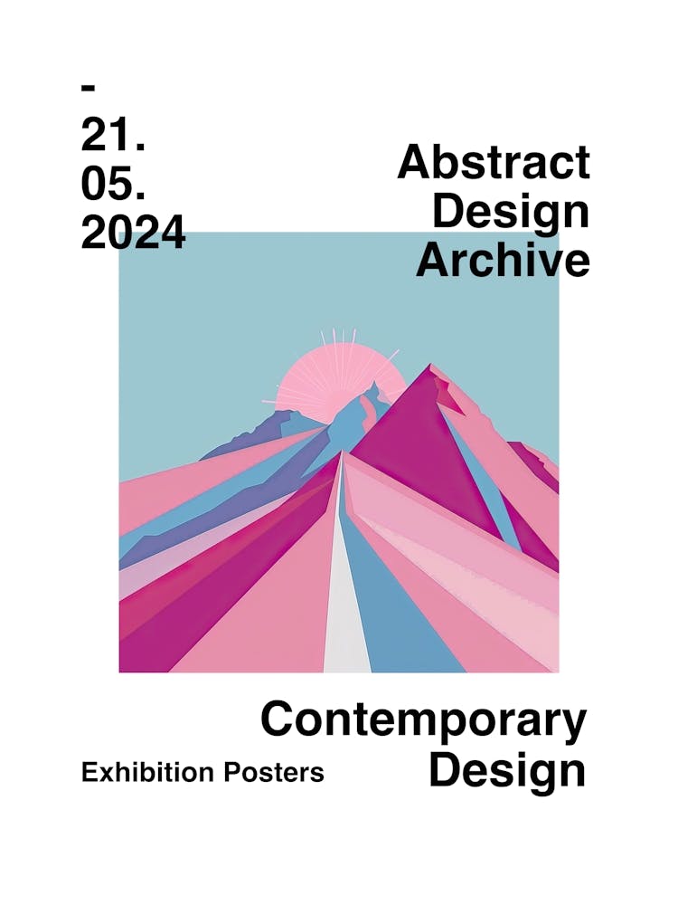 Abstract Design Archive Poster 44