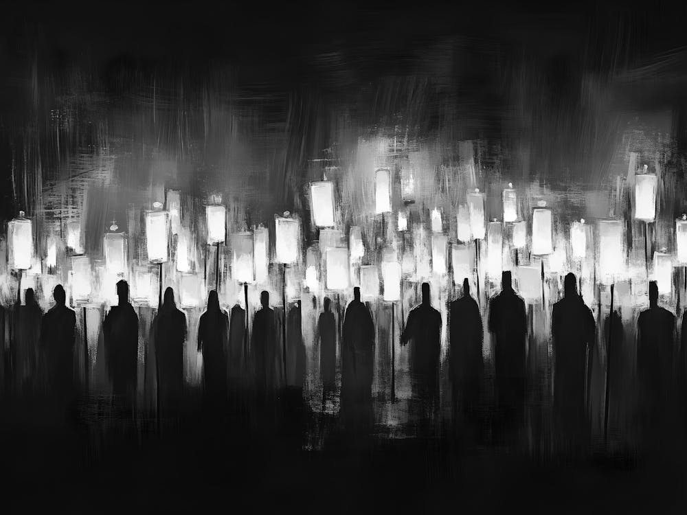 Peinture Noir et Blanc 139