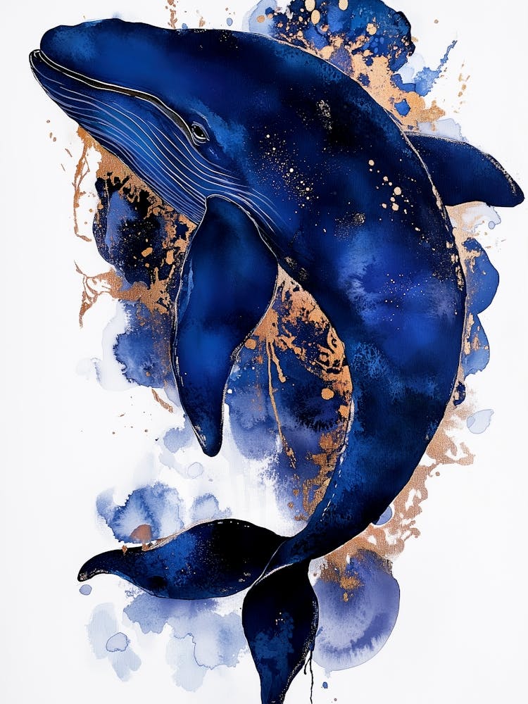 Blue Whale ocean life