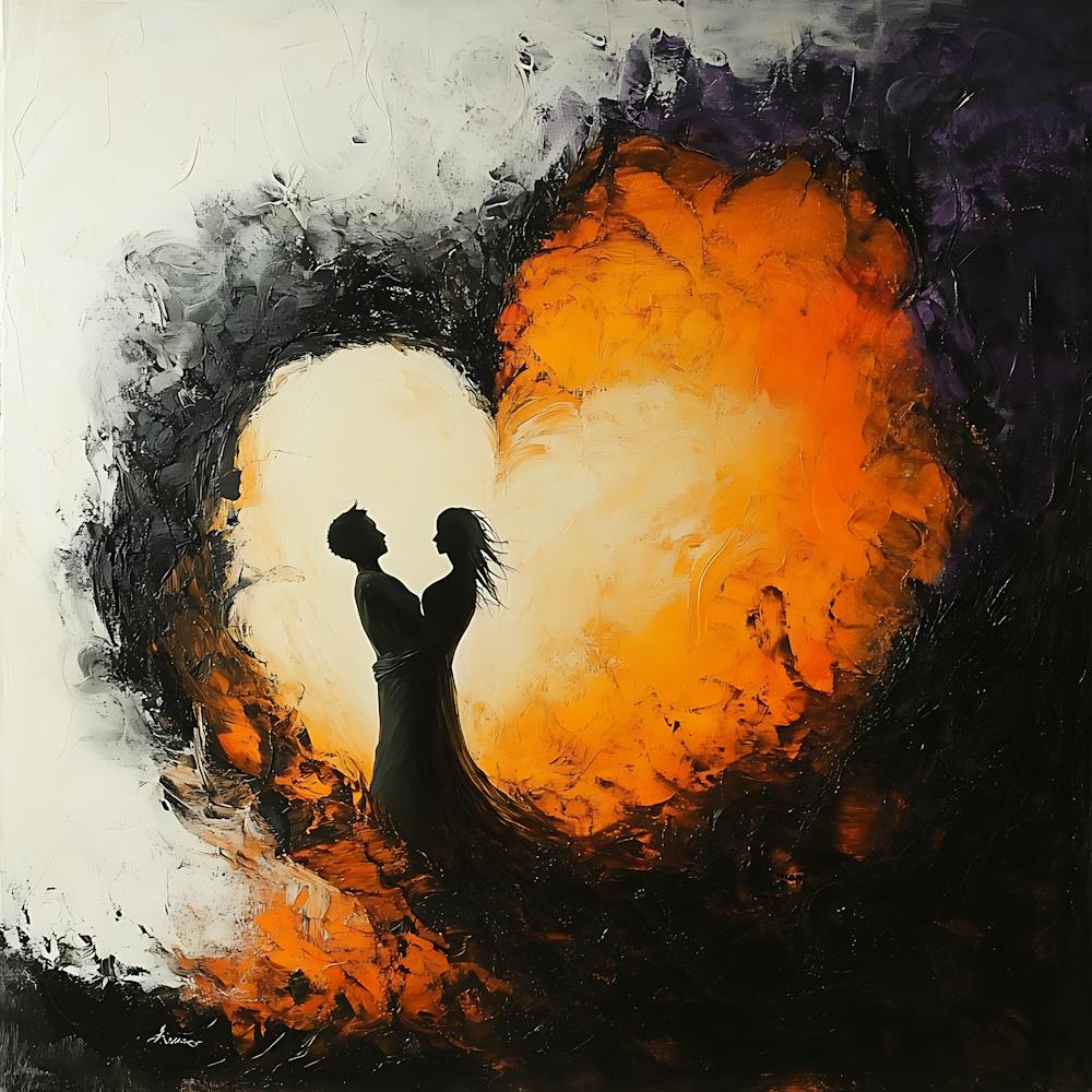 Abstract Ghostly Love 2