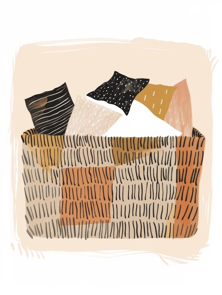 Basket Of Pillows