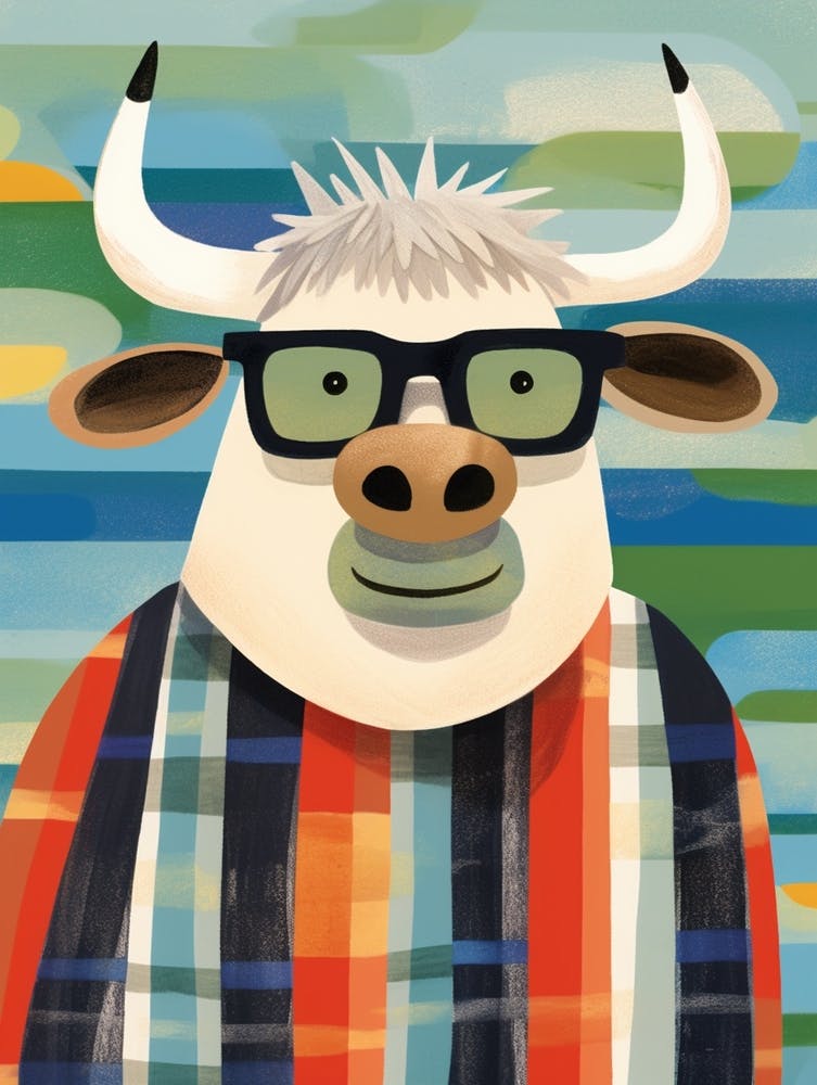 Little Buffalo 1 Wearing Sunglasses