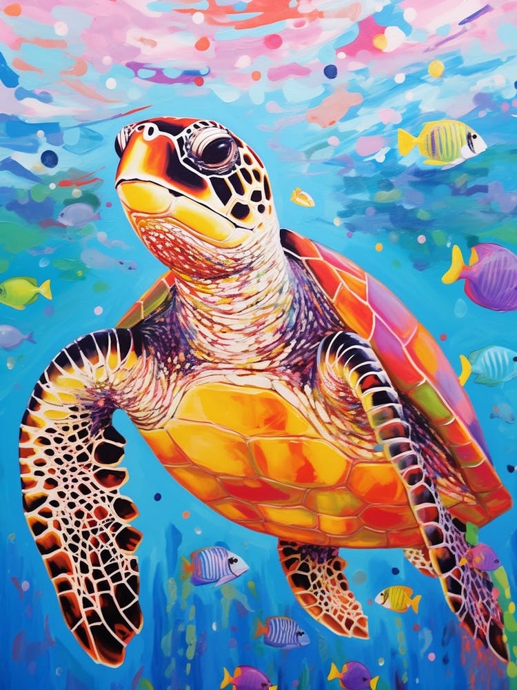 Colour Splash Sea Turtle 4