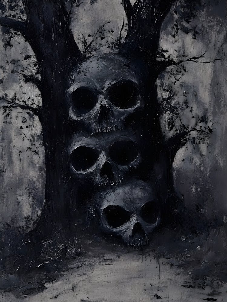 Skulls In The Tree