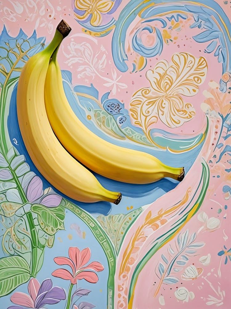 Two Yellow Bananas