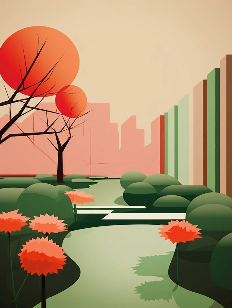 Garden Abstract Minimalist 6