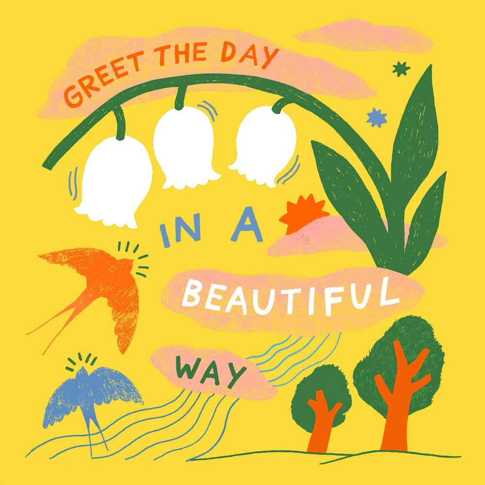 Greet The Day Square