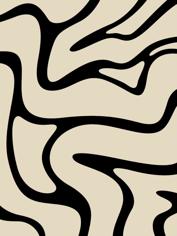 Abstract Wavy Lines
