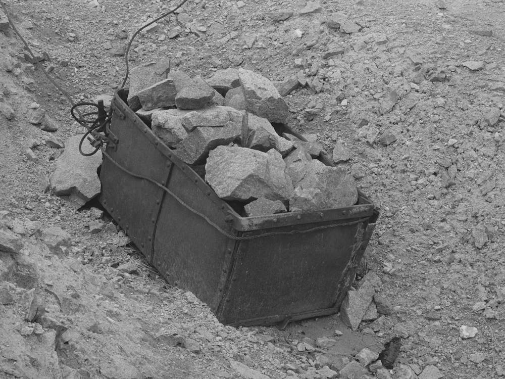 Untitled Photo, Possibly Related To Old Ore Bucket And Gold Ore At Abandoned Gold Mine At Pinos Altos, New Mexico