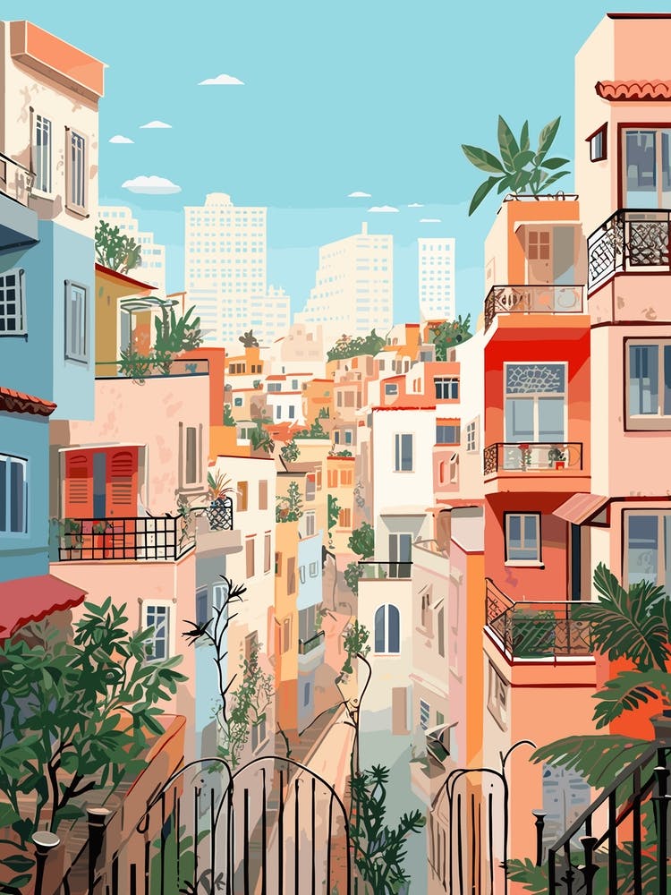 Tel Aviv Israel 1 Illustration