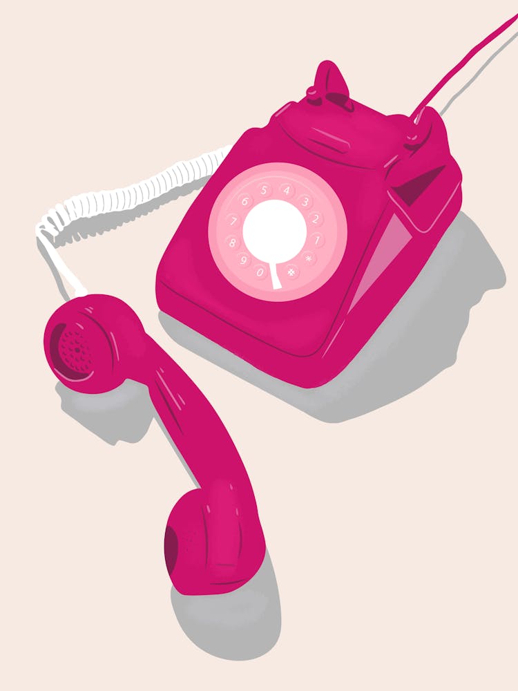 Pink Telephone 2
