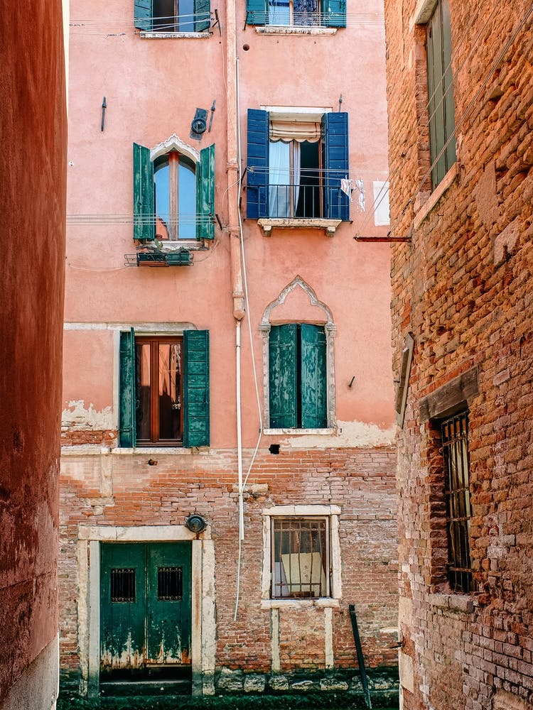 Windows Line Venice, Italy