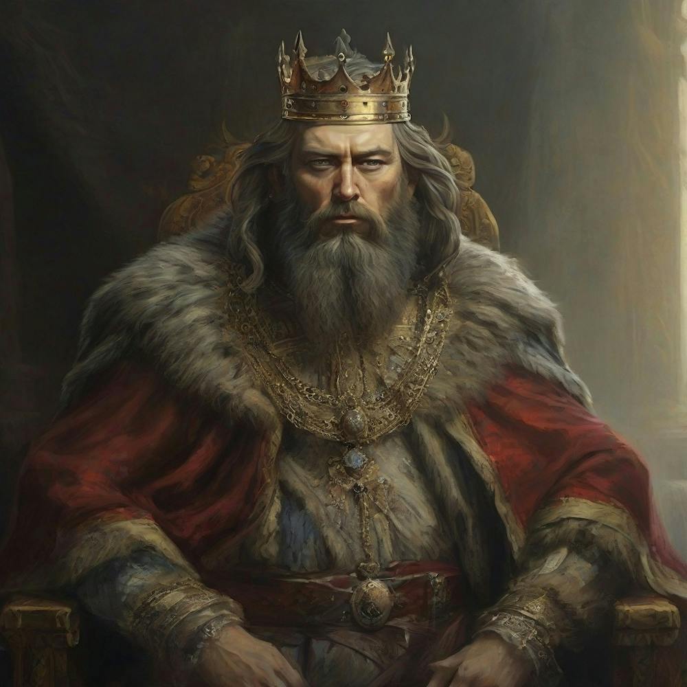 Xl King With Long Beard 0