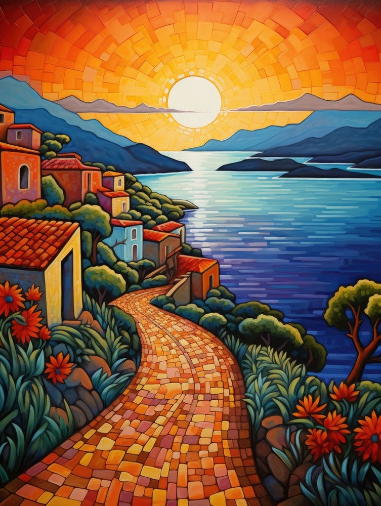 Sunset In Tuscany
