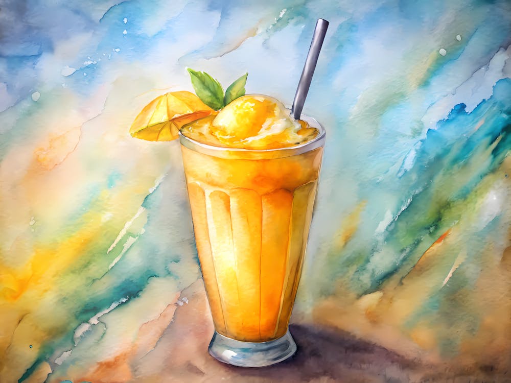 Mango Orange Shake India