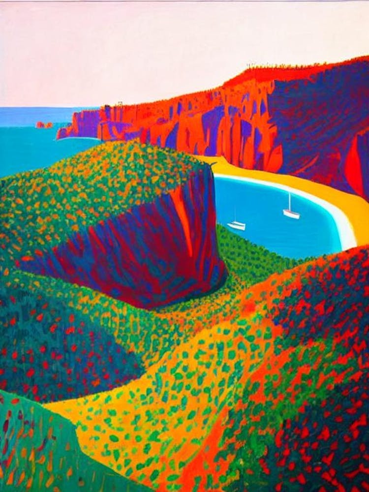 Calanques National Park 1 France Abstract Colourful