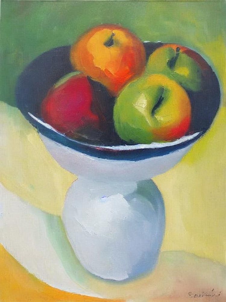 Rose Apple Bowl Of fruit