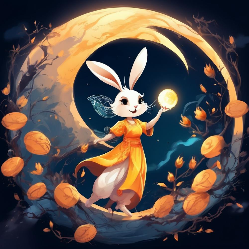 Rabbit On The Moon