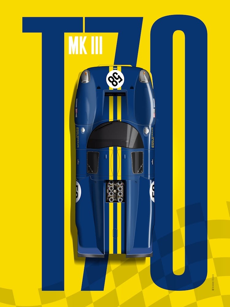 Lola T70 No.58 Woolfe Top Tribute