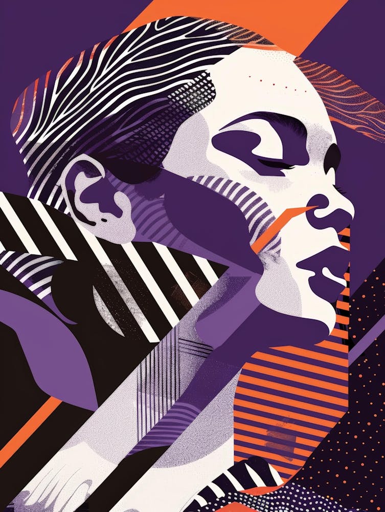 Abstract Portrait Of A Woman 53