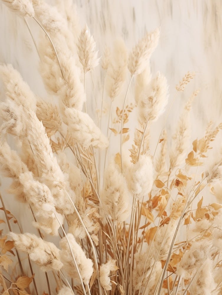 Boho Dried Flowers Statice 1