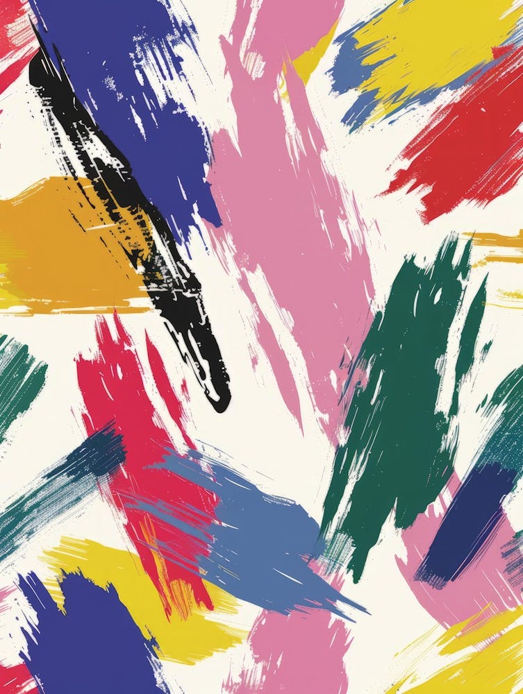 Abstract Brushstrokes 7