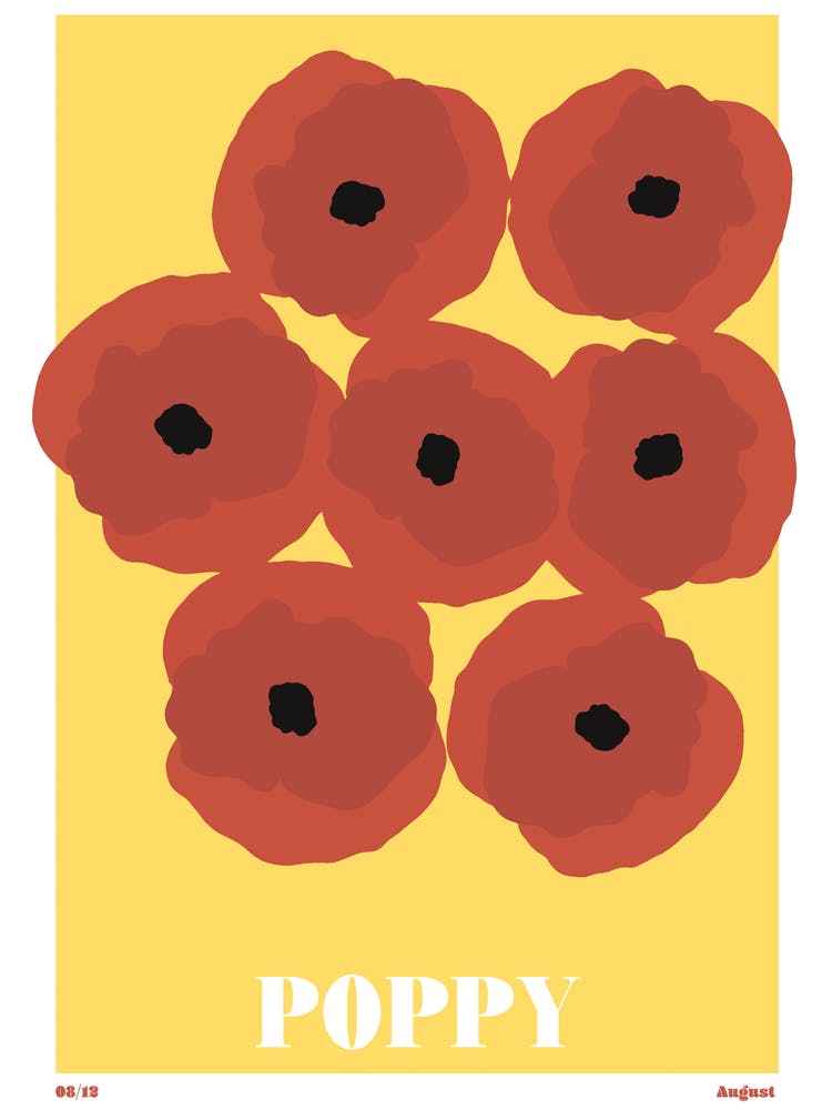 August Birth Month Flower 1