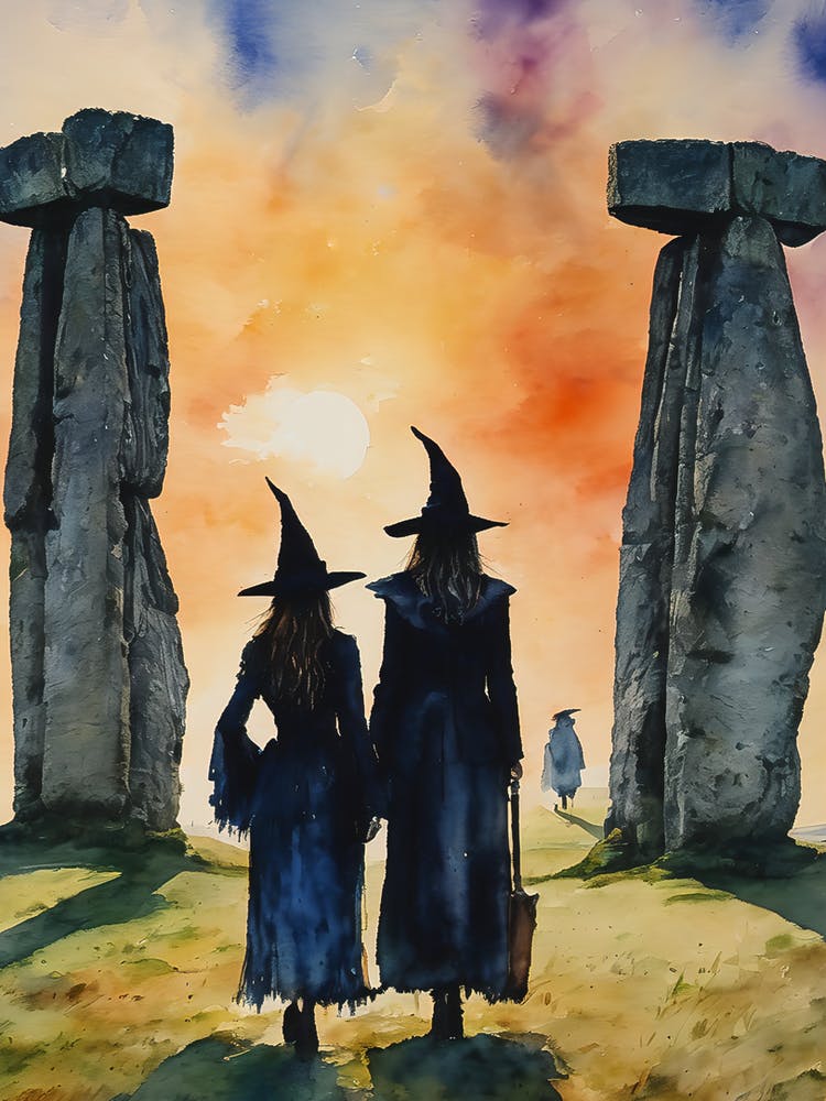 Winter Solstice at The Standing Stones ~ Witchy Stonehenge Yule