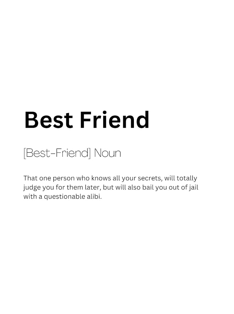 Best Friends Definition Meaning