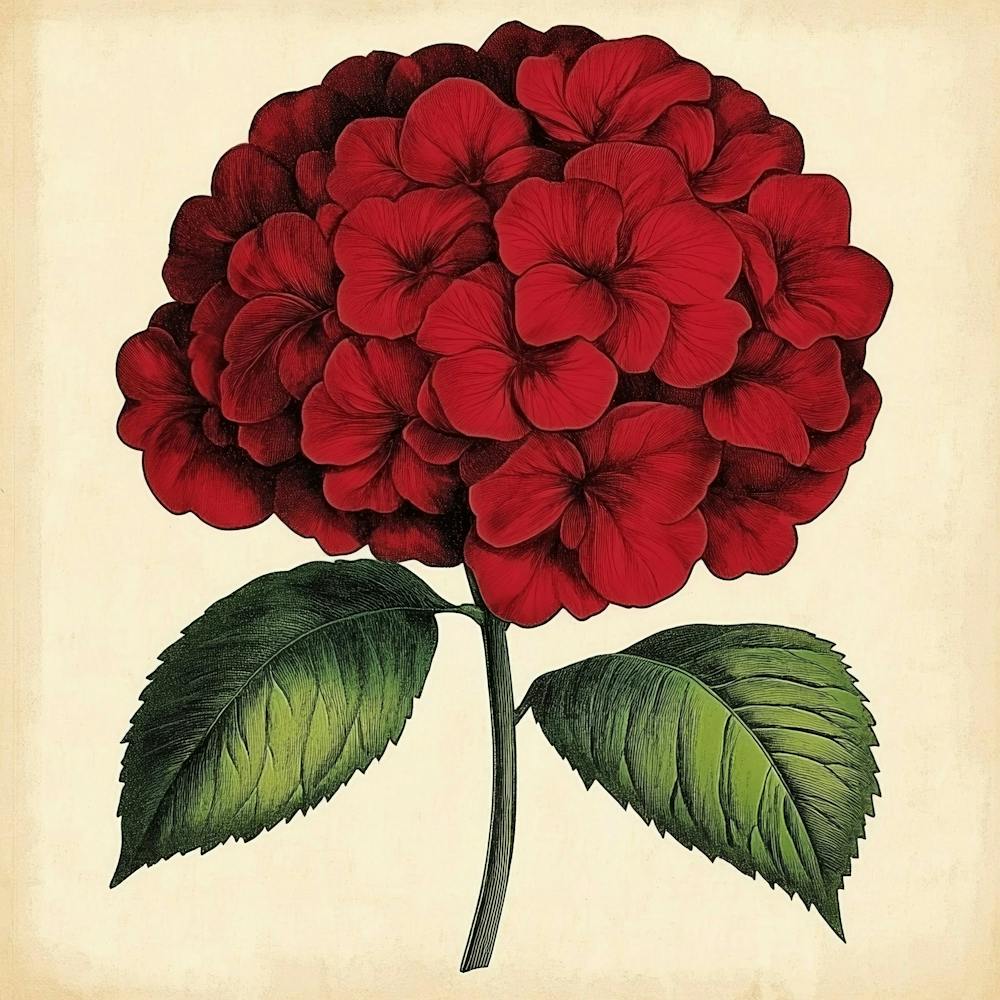 Hydrangea Art 1