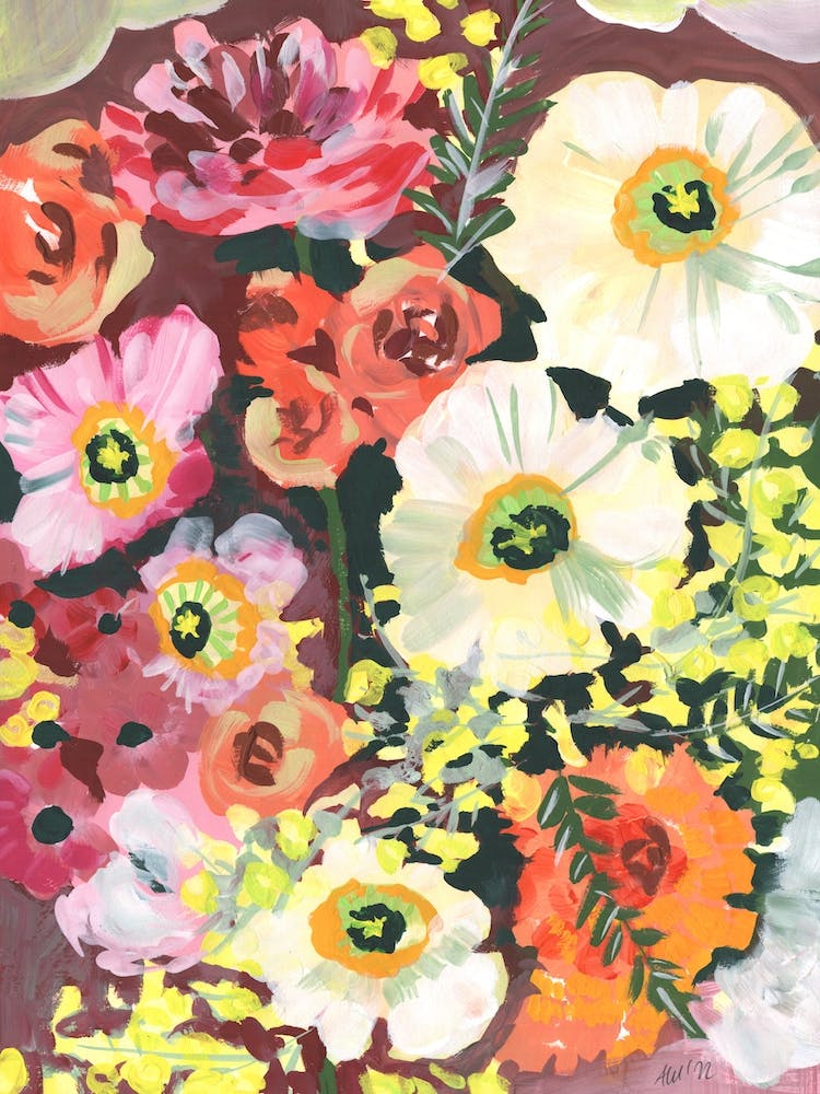 White Anemones