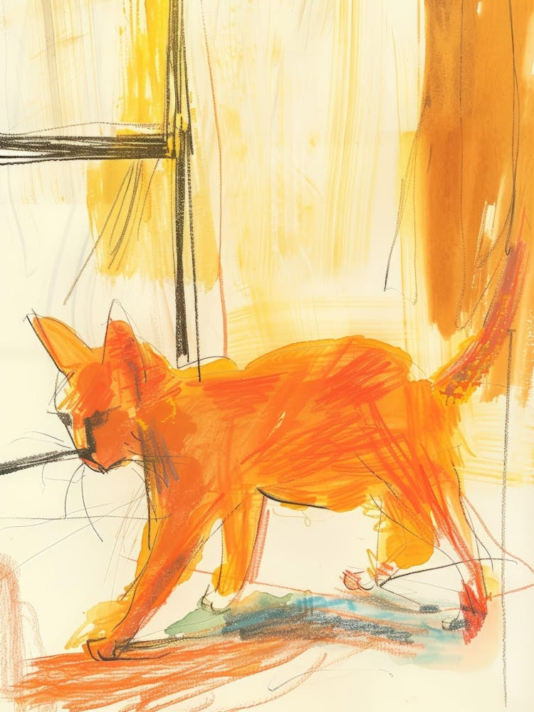 Orange Cat 5