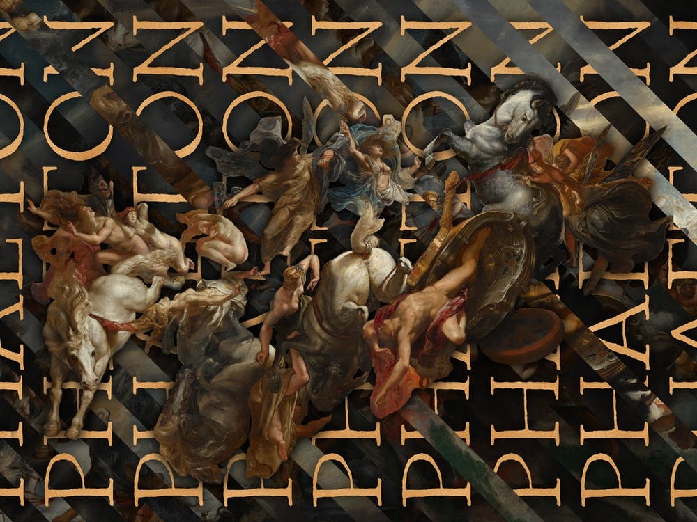 The Fall Of Phaeton by Sir Peter Paul Rubens Revised