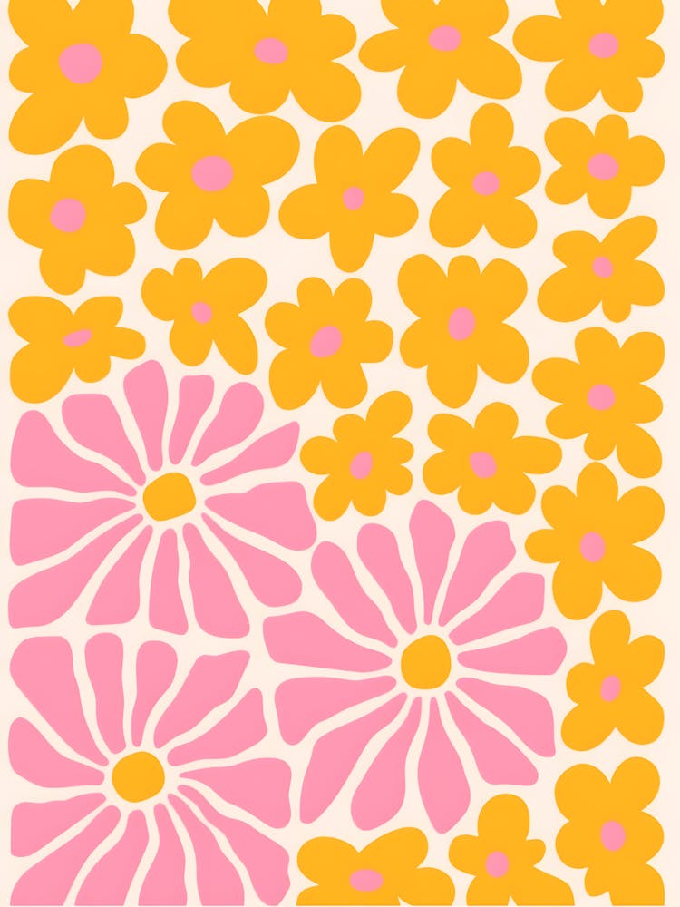 Gänseblümchen Druck 4